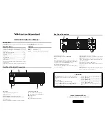 Vertex Standard BSC-5000 Instruction Manual предпросмотр