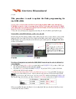 Vertex Standard DMU-2000 Update Manual предпросмотр