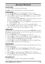 Preview for 31 page of Vertex Standard EVX-5400 Operating Manual