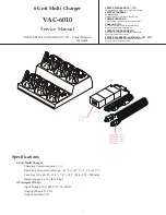 Preview for 1 page of Vertex Standard VAC-6010 Service Manual