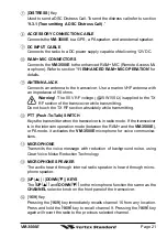 Предварительный просмотр 21 страницы Vertex Standard VM-3500E Owner'S Manual