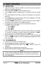 Preview for 22 page of Vertex Standard VM-3500E Owner'S Manual