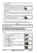 Предварительный просмотр 38 страницы Vertex Standard VM-3500E Owner'S Manual