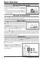 Preview for 8 page of Vertex Standard VX-110 Operating Manual