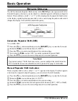 Предварительный просмотр 10 страницы Vertex Standard VX-110 Operating Manual