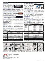 Preview for 2 page of Vertex Standard VX-180 Series Specifications