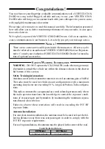 Preview for 2 page of Vertex Standard VX-2200(LTR) Series Operating Manual