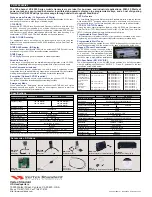 Предварительный просмотр 2 страницы Vertex Standard VX-2500 Specifications