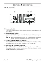 Preview for 7 page of Vertex Standard VX-4000 Series Operating Manual