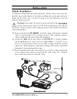 Предварительный просмотр 9 страницы Vertex Standard VX-4600CB Operating Manual