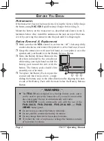 Предварительный просмотр 6 страницы Vertex Standard VX-537 Operating Manual