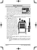 Предварительный просмотр 12 страницы Vertex Standard VX-537 Operating Manual