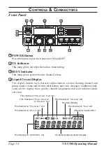 Предварительный просмотр 16 страницы Vertex Standard VX-5500 Operating Manual