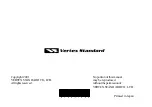 Preview for 20 page of Vertex Standard VX-800 Operating Manual