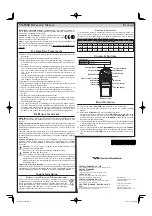 Предварительный просмотр 2 страницы Vertex Standard VX-925E Operating Manual