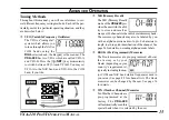 Предварительный просмотр 17 страницы Vertex Standard VXA-220 Operating Manual