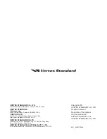 Preview for 24 page of Vertex Standard VXD-R70 Installation Manual