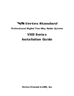 Vertex Standard VXD Series Installation Manual preview