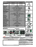 Preview for 4 page of Vertex Standard VXR-9000 Series Specifications