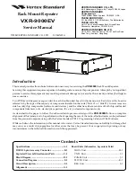 Vertex Standard VXR-9000EV Service Manual preview