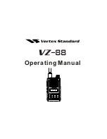 Preview for 1 page of Vertex Standard VZ-88 Operating Manual