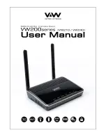 Vertex Wireless VW210 User Manual preview