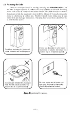 Preview for 8 page of Vertex PureWaterCooler P WC-1 000 Owners & Installation Manual