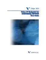 Vertical CONVERSip Edge 300 User Manual preview