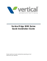 Vertical Edge 9200 24-button Quick Installation Manual preview