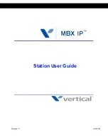 Vertical MBX IP User Manual preview