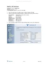 Предварительный просмотр 2 страницы Vertical Xcelerator IP2007 Configuration Manual