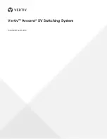 Предварительный просмотр 1 страницы Vertiv Avocent SV Installer/User Manual