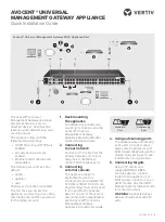 Preview for 1 page of Vertiv AVOCENT UMG 6000 Quick Installation Manual