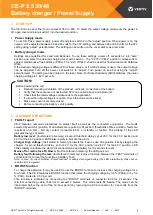 Preview for 2 page of Vertiv CE-P 2.5A 30/48 Installation And User Manual