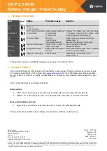 Preview for 4 page of Vertiv CE-P 2.5A 30/48 Installation And User Manual