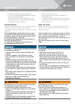 Preview for 4 page of Vertiv CoolBlast Series Operating Instructions Manual