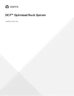 Vertiv DCF 42U Installer/User Manual preview