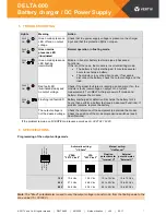 Preview for 5 page of Vertiv DELTA 600 Installation And User Manual