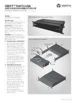 Vertiv GEIST SwitchAir SA1-02003 Quick Installation Manual preview