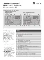 Preview for 33 page of Vertiv GXT5-8000/10KHVRT5UXLN Quick Installation Manual