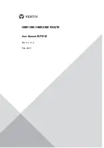 Vertiv HMX1080R User Manual предпросмотр