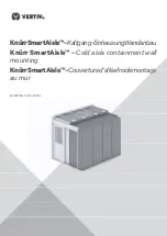 Vertiv Knurr SmartAisle Assembly Instructions Manual предпросмотр