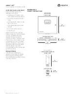 Предварительный просмотр 2 страницы Vertiv Liebert AC8 Installation Manual