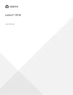 Предварительный просмотр 1 страницы Vertiv Liebert DPM User Manual