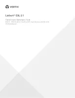 Vertiv Liebert EXL S1 Operation And Maintenance Manual preview