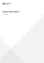 Vertiv Liebert EXS 0030kTH16FN01000 User Manual предпросмотр