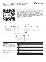 Vertiv LIEBERT GXT RT Series Quick Installation Manual preview