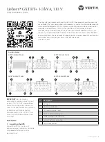 Vertiv Liebert GXT RT+ Quick Installation Manual preview