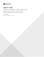 Vertiv Liebert HPW Series User Manual предпросмотр