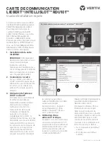 Preview for 3 page of Vertiv Liebert IntelliSlot RDU101 Quick Installation Manual